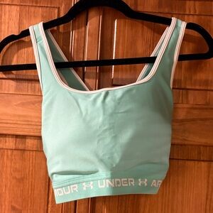 Under Armour Light Green Teal Athletic Bra size XL
